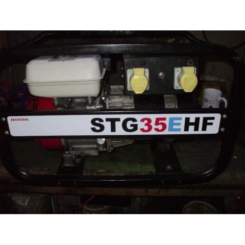 (Z) 3.5KVA TOP OF THE RANGE GENUINE HONDA POWER TOOLS GENERATOR WITH LOW OIL AUTOMATIC SHUTDOWN