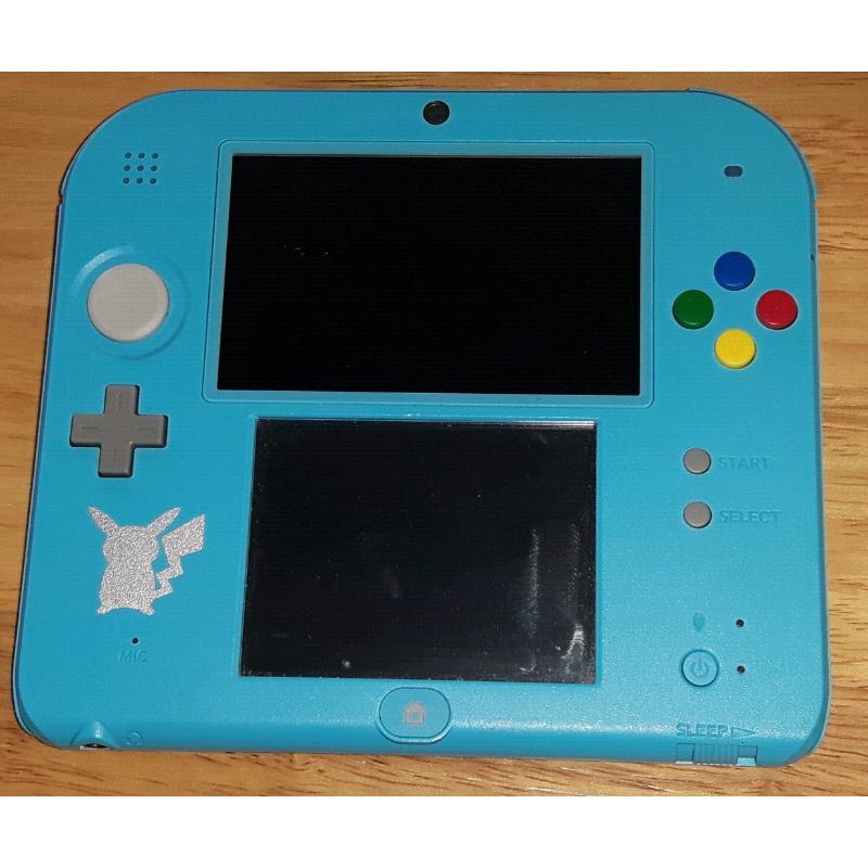 Nintendo 2 DS (Blue Pokemon Moon Edition )