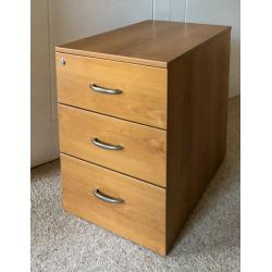 Three Draw Storage Unit