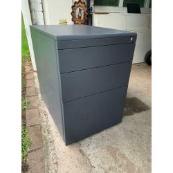 3 Drawer metal Pedestal cabinet
