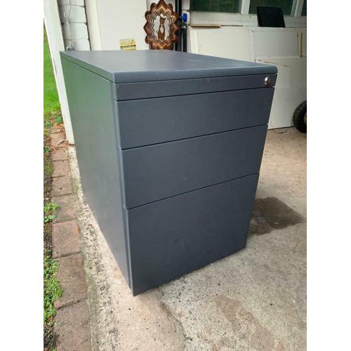 3 Drawer metal Pedestal cabinet