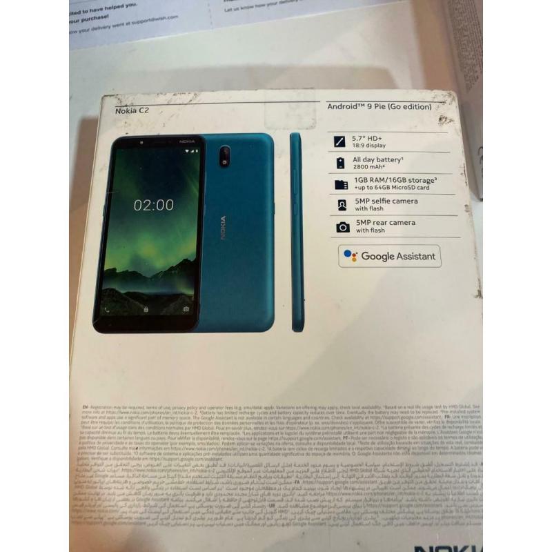 Brandnew Nokia C2 dual sim with 16GB