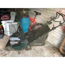 Hayter petrol lawnmower