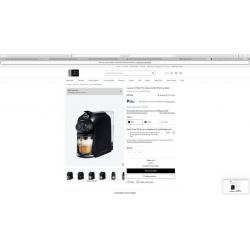 Lavazza Desea Pod Coffee Machine 1500 Watt Black NEW!