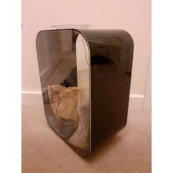 Small fish tank with gravel