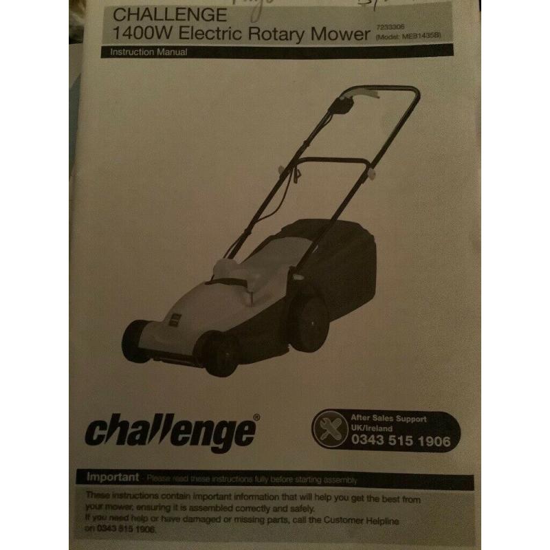 Challenge lawn mower