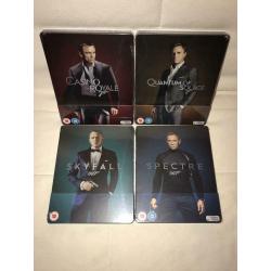 James Bond 007 4K Steelbook collection