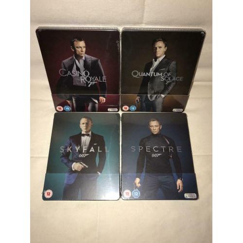 James Bond 007 4K Steelbook collection