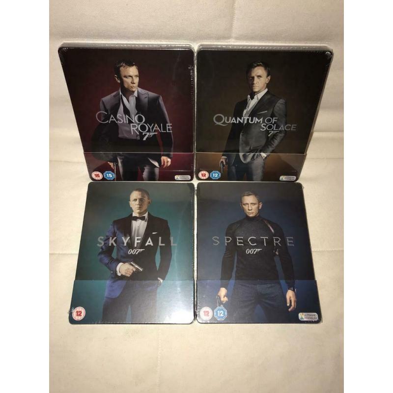 James Bond 007 4K Steelbook collection