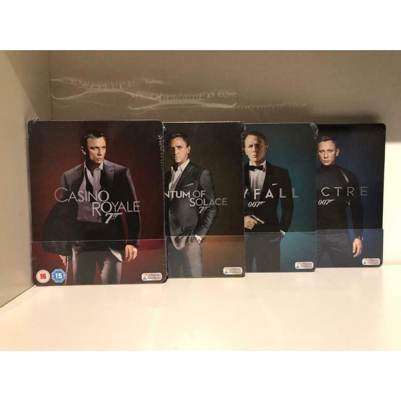 James Bond 007 4K Steelbook collection