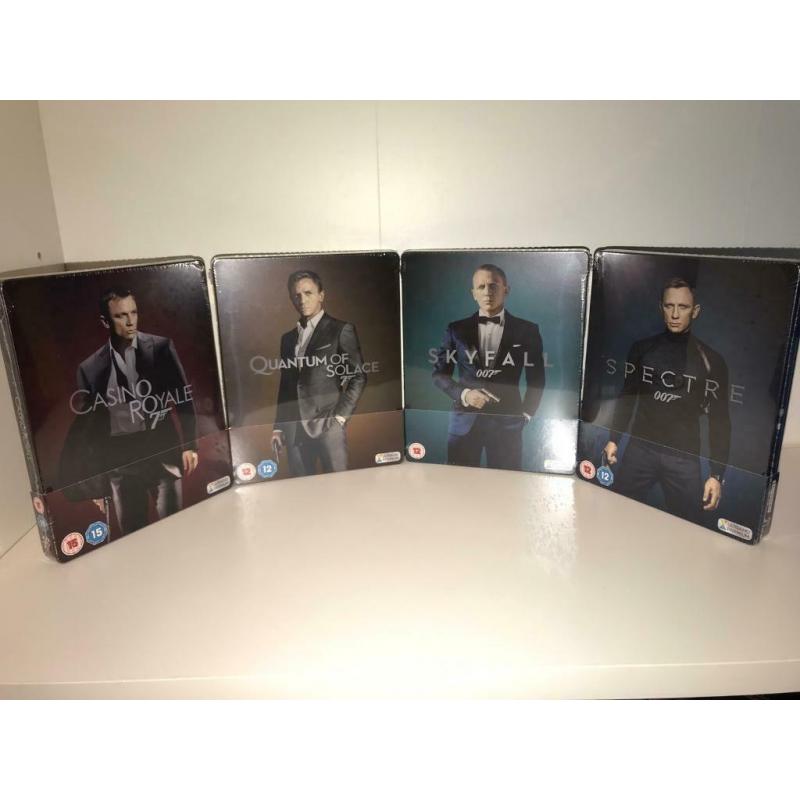 James Bond 007 4K Steelbook collection