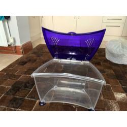 Used fish tank with accessories