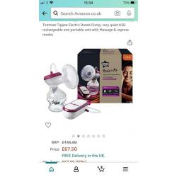 Tommee tippee closer to nature breast pump