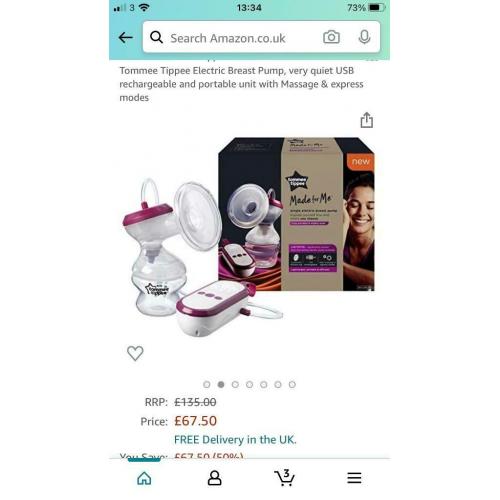 Tommee tippee closer to nature breast pump