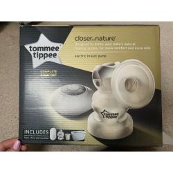 Electric breast pump