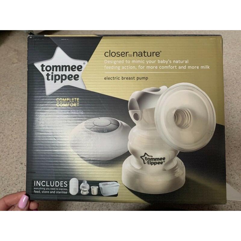 Electric breast pump
