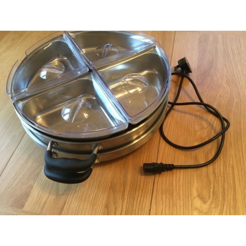 Food warmer/hot plate/lazy Susan for sale