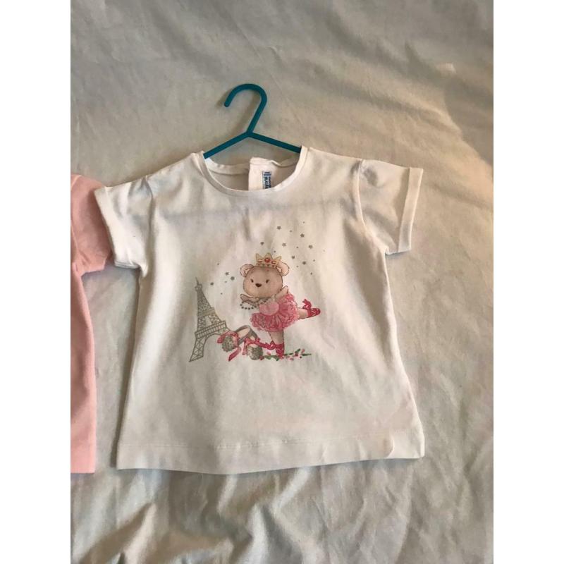 4 Mayoral T shirts size 36 months ?2 each. sold