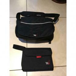Bababing change bag and matching change mat / bag