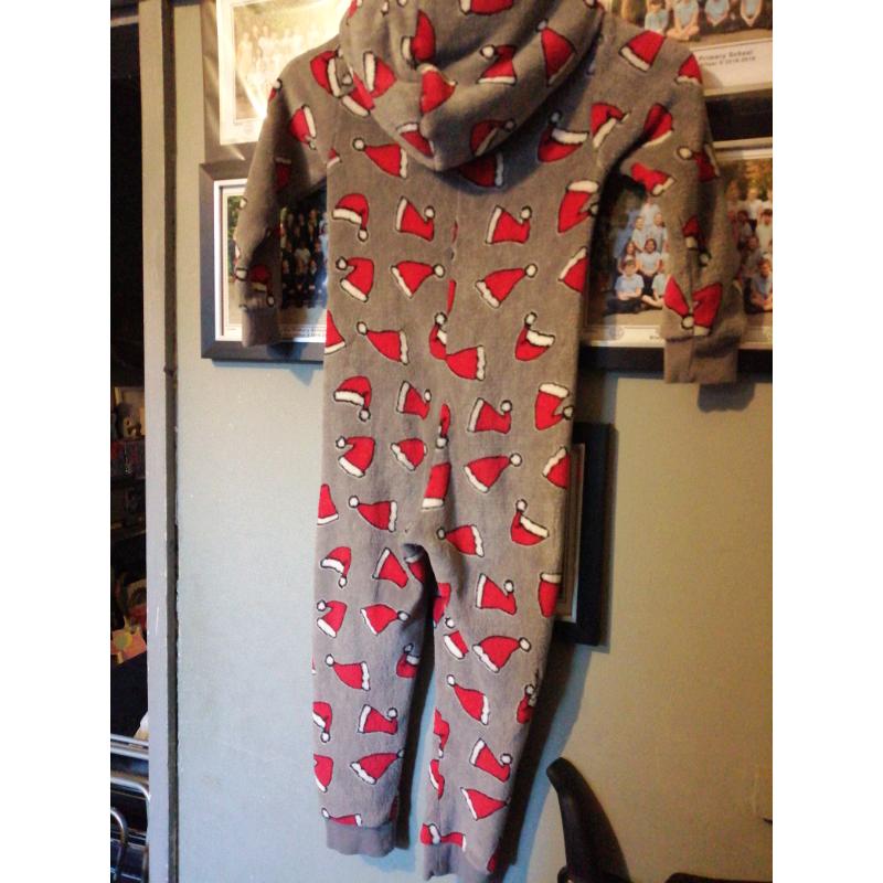 Girls Xmas onesie 6/7