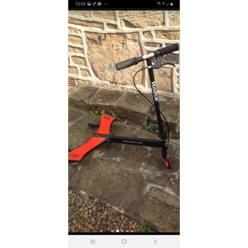 Razor powerwing 3 wheeled scooter