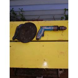 Air sander and drill