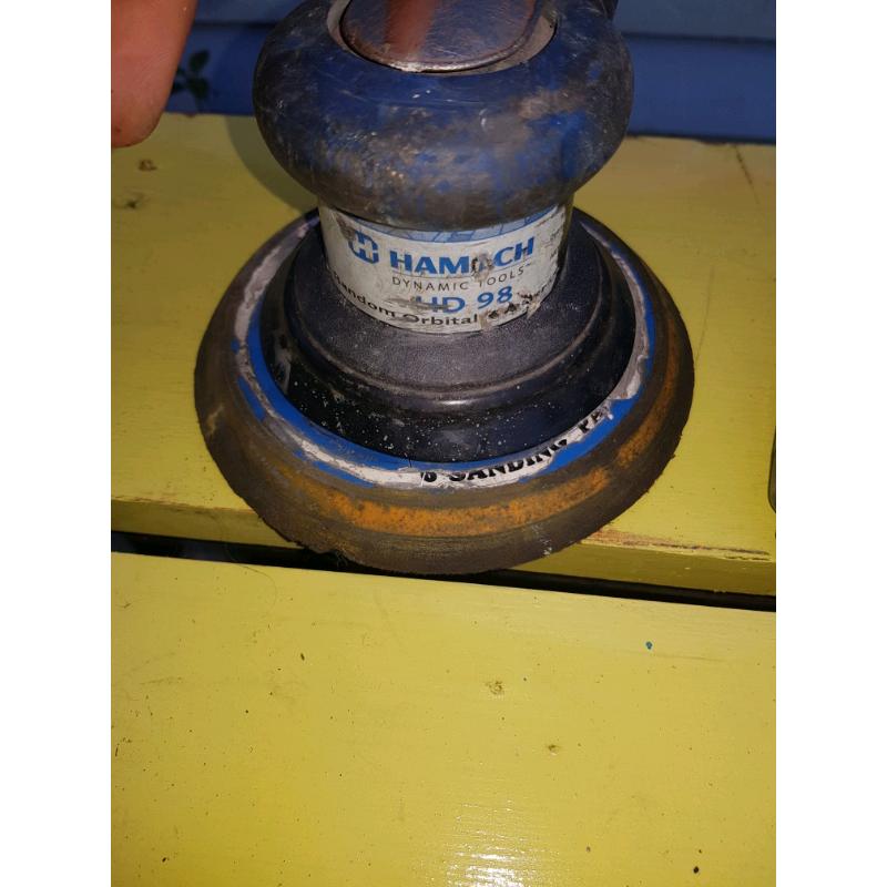Air sander and drill