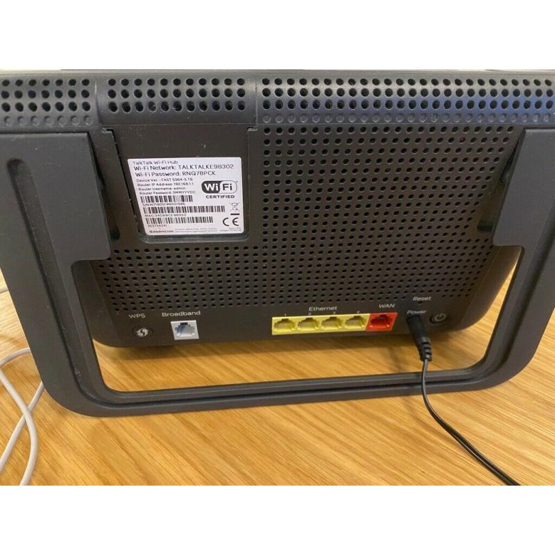TalkTalk Wi-Fi Hub (latest model)