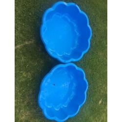 Sand pit water pit
