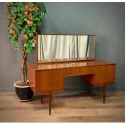 Attractive Large Wide Vintage Retro McIntosh Teak Dressing Table