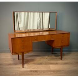 Attractive Large Wide Vintage Retro McIntosh Teak Dressing Table