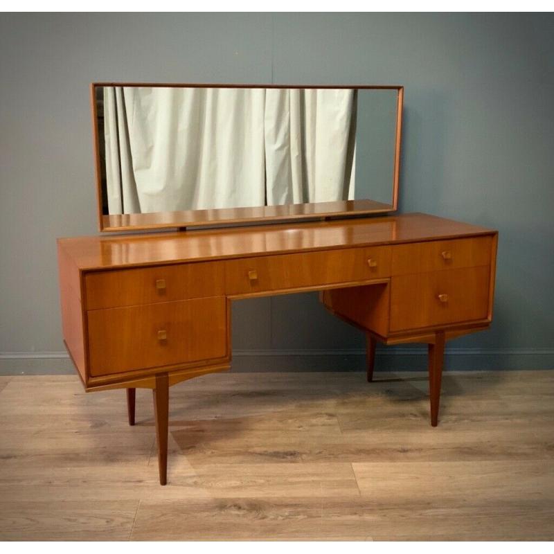 Attractive Large Wide Vintage Retro McIntosh Teak Dressing Table