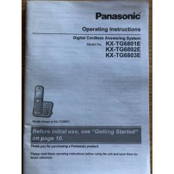 Panasonic Digital Cordless Answering Machine