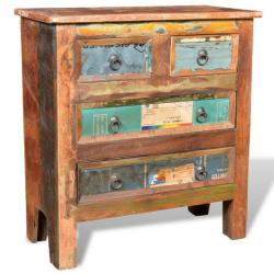 Reclaimed Cabinet Solid Wood with 4 Drawers-241136