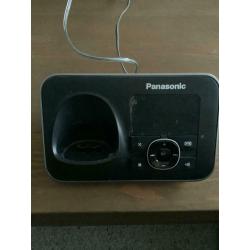 Panasonic quad home phones with answer machine.
