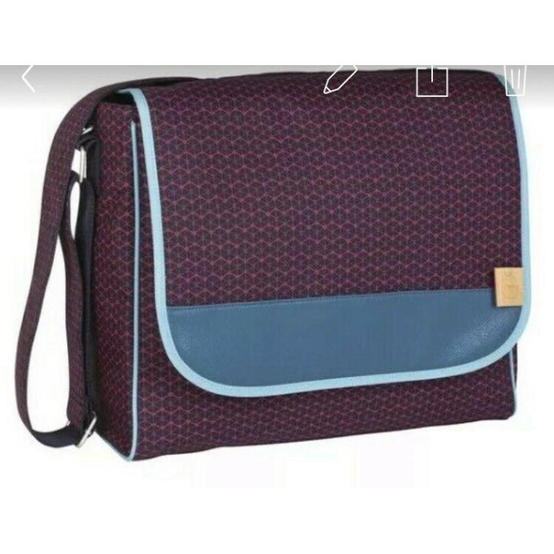 Brand new lassig baby changing messenger bag