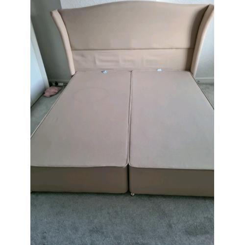 Super King Divan Bed Frame +Headboard