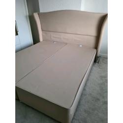 Super King Divan Bed Frame +Headboard