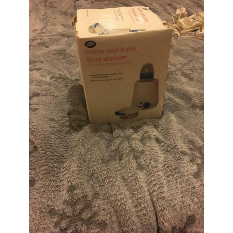 Baby food and bottle warmer