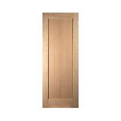 Brand New JELDWEN "Shaker"; Solid Core Single Panel Oak Internal Door 27" x 78";