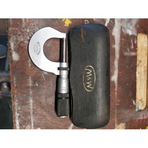 Moore & Wright micrometer Metric 25mm