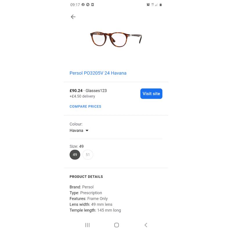 Persol PO3205V