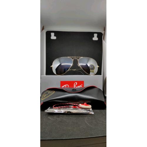 Ray-ban aviator sunglasses mirror