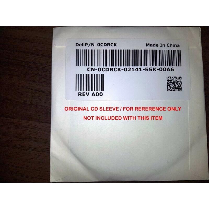DVD/NO KEY / DELL Windows 8.1 PRO OEM x64 System P/N V681N / DELL P/N. 0CDRCK/ FREE SHIPPING