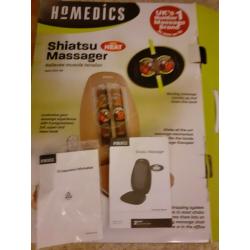 Homedics shiatsu massager with heat
