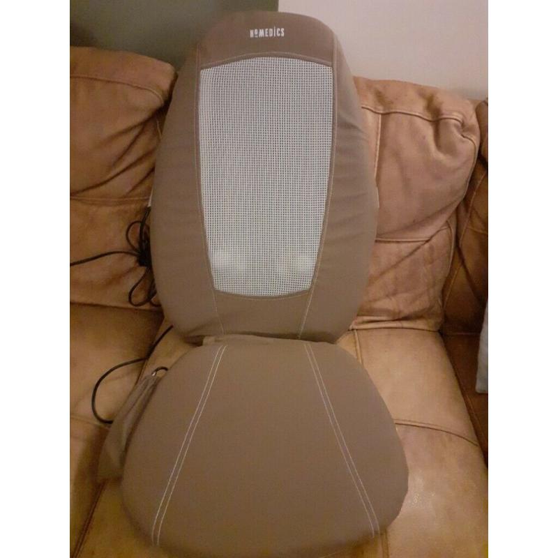 Homedics shiatsu massager with heat