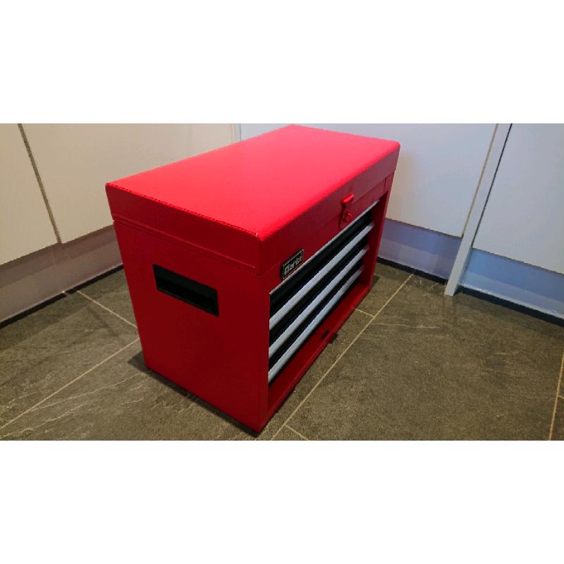 Brand new Small Tool chest, Toolbox, x4 Draws plus top lid (red)