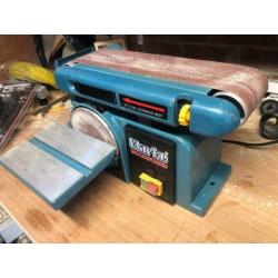 Bench belt sander