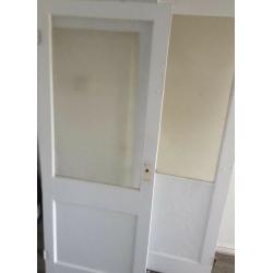 Huge collection (4) of internal doors in different styles & sizes.