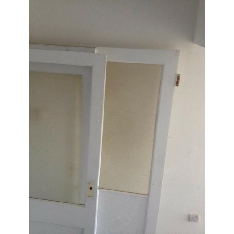 Huge collection (4) of internal doors in different styles & sizes.
